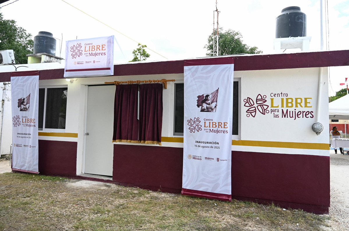 Secretaría de Cultura (@cultura_mx) on Twitter photo Este sábado 16 de agosto, en la inauguración del Centro Libre para las Mujeres, en Calakmul, Campeche, la presidenta <a href="/Claudiashein/">Claudia Sheinbaum Pardo</a> destacó la firma histórica de la Reserva Biocultural Gran Selva Maya, junto a los mandatarios de Belice y Guatemala, que protegerá 5.7 millones de Este sábado 16 de agosto, en la inauguración del Centro Libre para las Mujeres, en Calakmul, Campeche, la presidenta <a href="/Claudiashein/">Claudia Sheinbaum Pardo</a> destacó la firma histórica de la Reserva Biocultural Gran Selva Maya, junto a los mandatarios de Belice y Guatemala, que protegerá 5.7 millones de