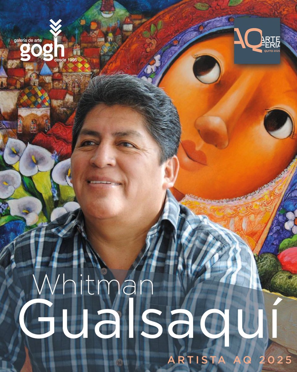 AQFeria's tweet photo. Damos la bienvenida a la Galería de Arte Gogh, en AQ Arte Feria Quito del 28 al 31 de agosto. ¡Vive la pasión del arte! #arteecuador #artwork #obradeartes #artistaplastico #artista #finearts #artistaplástico #obradearte #arte #artistas #artes #artistatwork https://t.co/R7QSEtZHOA