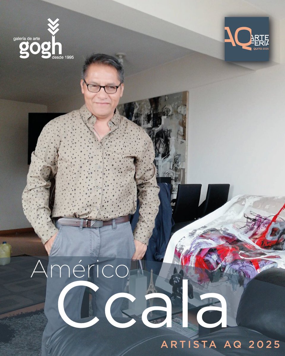 AQFeria's tweet photo. Damos la bienvenida a la Galería de Arte Gogh, en AQ Arte Feria Quito del 28 al 31 de agosto. ¡Vive la pasión del arte! #arteecuador #artwork #obradeartes #artistaplastico #artista #finearts #artistaplástico #obradearte #arte #artistas #artes #artistatwork https://t.co/R7QSEtZHOA
