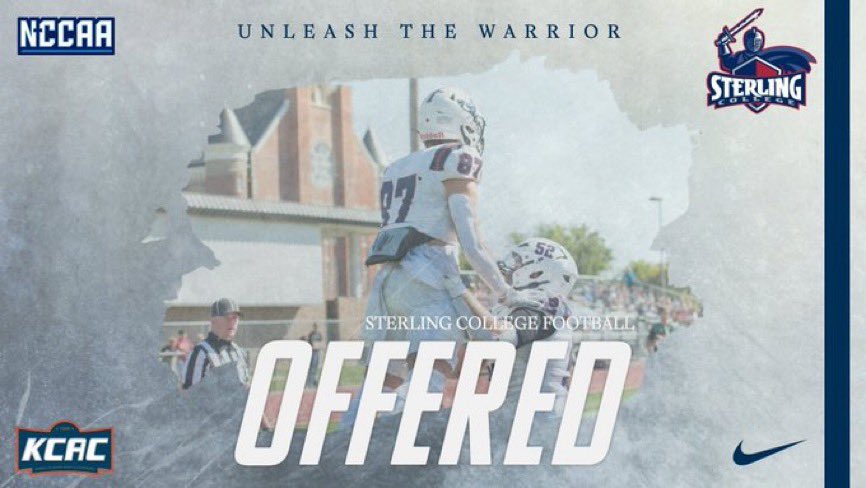 Cornell Norman (@cornellnorman63) on Twitter photo After a great conversation with <a href="/PorcheCoach/">Coach Porche</a> I am blessed to receive an offer form <a href="/SCWarriorFB/">Sterling College Football</a>
<a href="/coach_jdixon/">Jamie Dixon</a> <a href="/EdnaCowboy_FB/">Edna Cowboy Football</a> <a href="/CoachTruFB/">Coach Matt Trujillo</a> <a href="/Trench_CoachJJ/">Coach JJ Jennings</a> <a href="/Dustin_Durham06/">Dustin Durham</a> <a href="/Coach_JBrown/">Japhus Brown</a> <a href="/RecruitEdna/">Edna Recruiting</a> After a great conversation with <a href="/PorcheCoach/">Coach Porche</a> I am blessed to receive an offer form <a href="/SCWarriorFB/">Sterling College Football</a>
<a href="/coach_jdixon/">Jamie Dixon</a> <a href="/EdnaCowboy_FB/">Edna Cowboy Football</a> <a href="/CoachTruFB/">Coach Matt Trujillo</a> <a href="/Trench_CoachJJ/">Coach JJ Jennings</a> <a href="/Dustin_Durham06/">Dustin Durham</a> <a href="/Coach_JBrown/">Japhus Brown</a> <a href="/RecruitEdna/">Edna Recruiting</a>