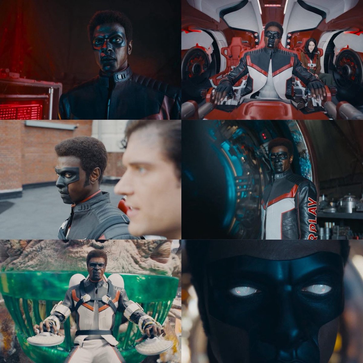 Edi Gathegi as Mr. Terrific in ‘SUPERMAN’.