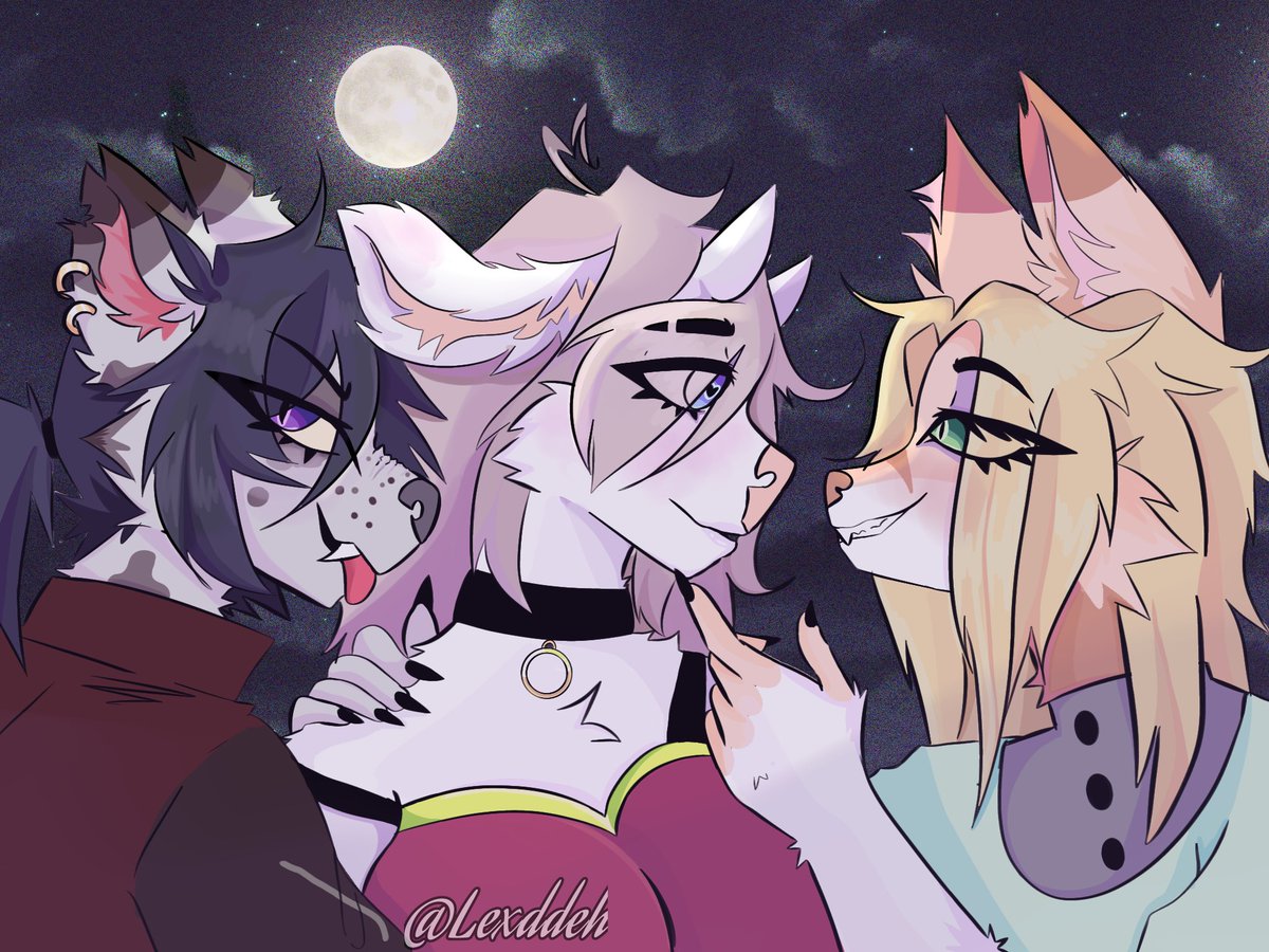 LICZDY's tweet photo. Mis nenas💋
#furrygirl #furryoc #digitalart https://t.co/QdGaIfpDHa