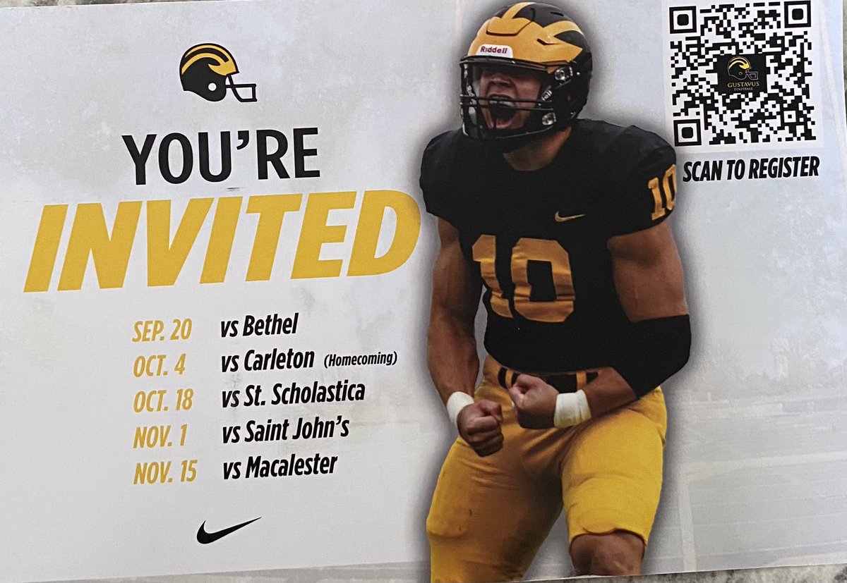 Tyler Blaschko (@tylerblaschko) on Twitter photo Thanks for the Game Day invite!!!
<a href="/GlynnDerek/">Coach Glynn</a> <a href="/gustiefootball/">Gustavus Football</a> <a href="/KatoEastFB/">Mankato East FB</a> <a href="/OJW_Scouting/">PrepRedzone Oliver</a> <a href="/PrepRedzoneMN/">Prep Redzone Minnesota</a> Thanks for the Game Day invite!!!
<a href="/GlynnDerek/">Coach Glynn</a> <a href="/gustiefootball/">Gustavus Football</a> <a href="/KatoEastFB/">Mankato East FB</a> <a href="/OJW_Scouting/">PrepRedzone Oliver</a> <a href="/PrepRedzoneMN/">Prep Redzone Minnesota</a>