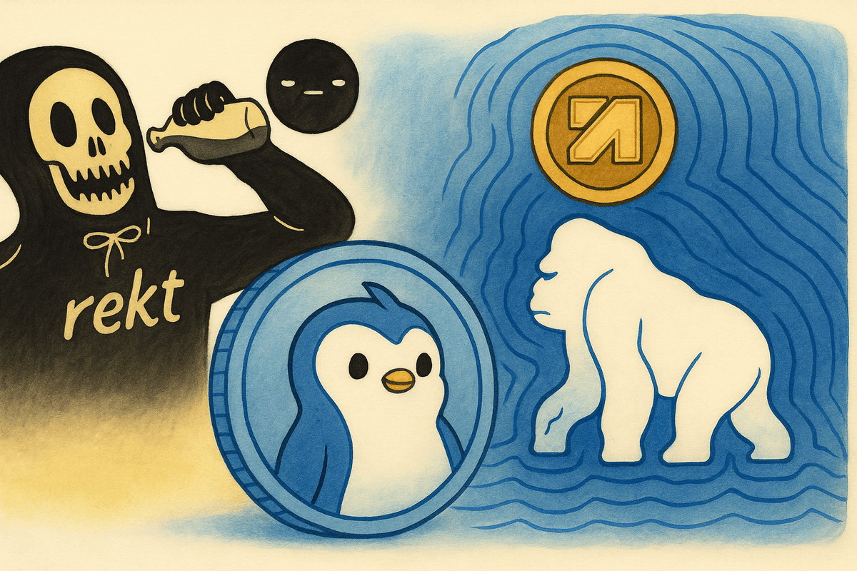 2024 was the year of memecoins

2025 is the rise of brand coins with real products and cult followings

From $APE setting the stage to $REKT coining the term to $PENGU pushing into the mainstream, <a href="/mattmedved/">medved</a> breaks it down ↓