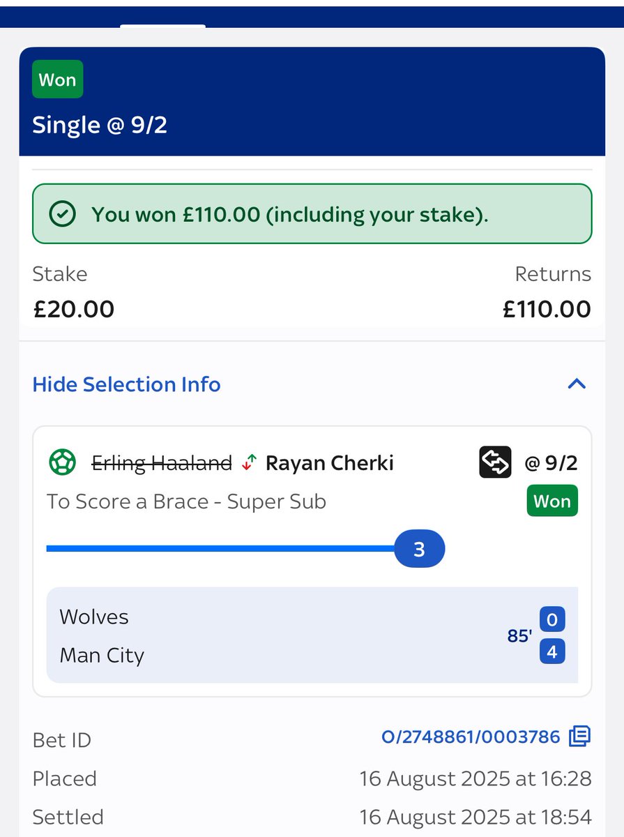 Starting the season off well.