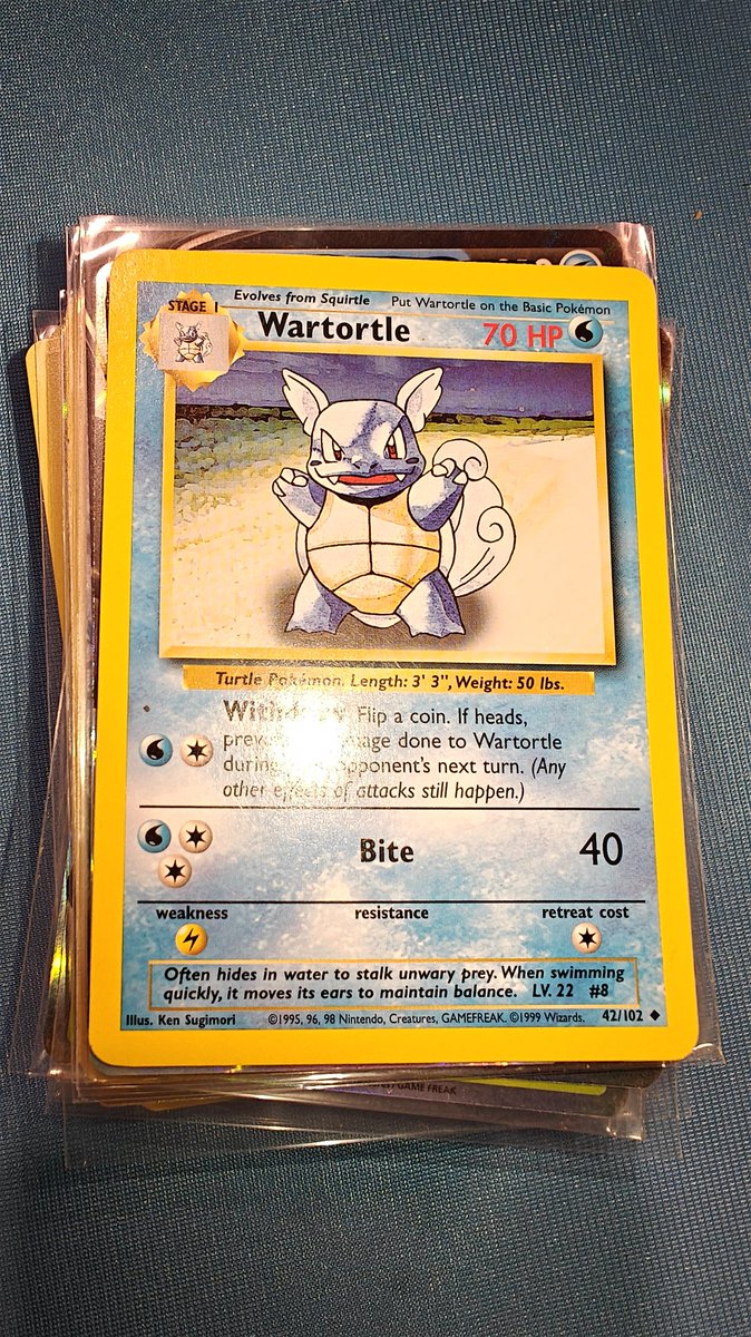pokebeach's tweet photo. I miss when Wartortle was blue. And evolved from itself? https://t.co/z10USI8WuG