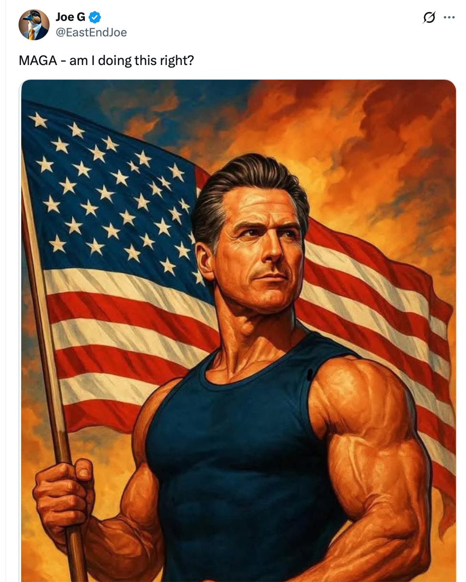 <a href="/amattattack/">Matt</a> <a href="/GovPressOffice/">Governor Newsom Press Office</a> Yes. And it's working. I have friends sending me screenshots and these are people who are NOT political junkies. They think it's hilarious. 
Memes are breaking through too--current fave!
