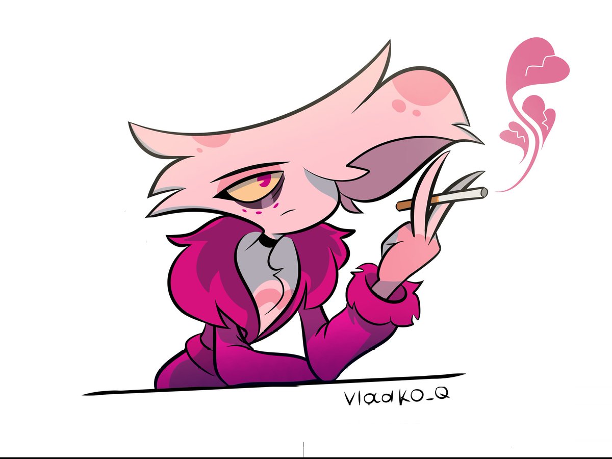 #HazbinHotel 💔
Just another day with Val...
