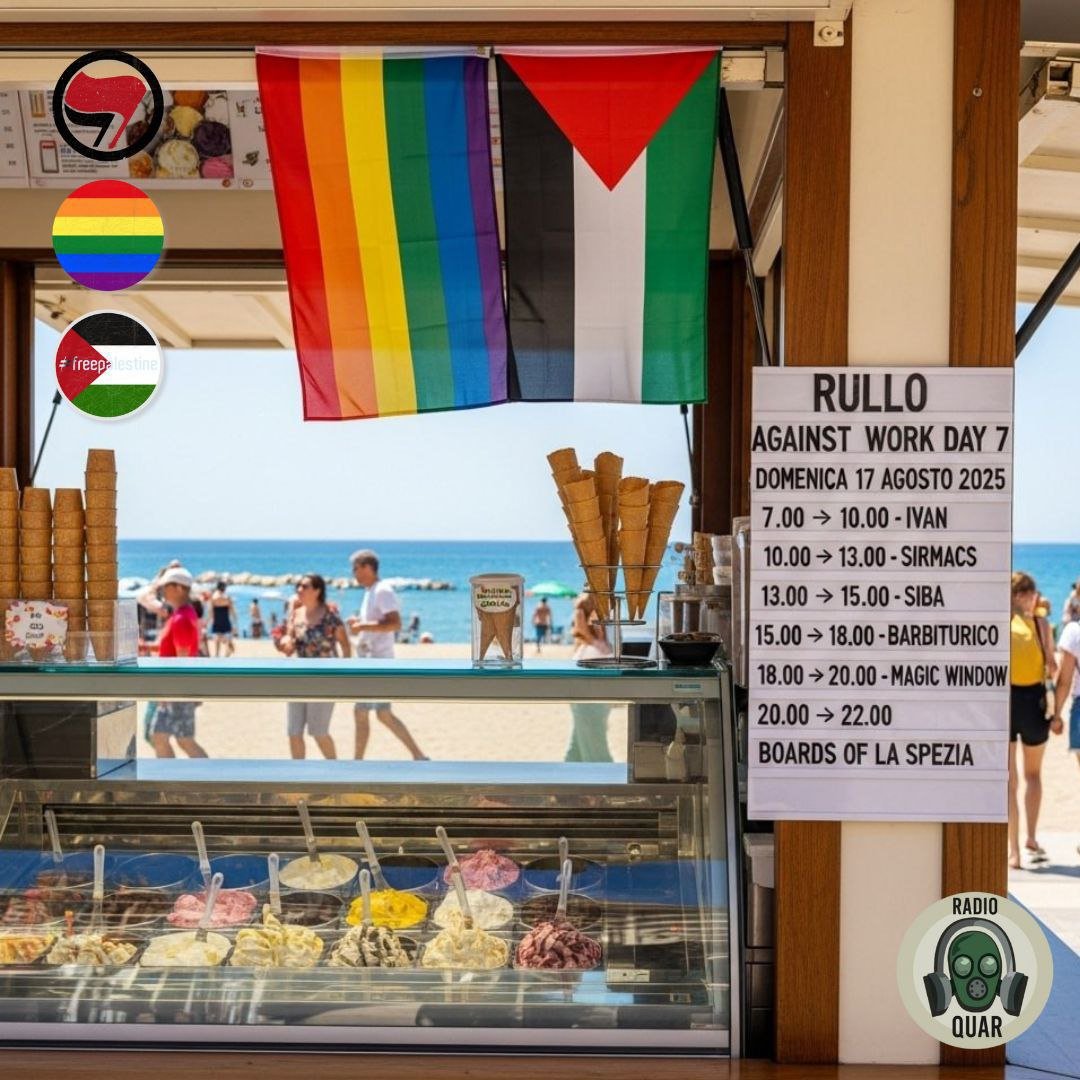 Programma Domenica 17 agosto
Anche domani dalle 7.00 si possono ascoltare i nostri rulli selezionati da <a href="/Soma_bin_ciapa/">Ivan</a>, da <a href="/sirmacs/">Mezza Segovia™ 🍉</a> da Siba e Barbiturico, due ore di Magic Window dedicata alla musica elettronica brasiliana e in chiusura Boards of La Spezia di <a href="/whitenoisedept_/">Captain For Dark Mornings 🦉 [★] (حبيبي)</a>