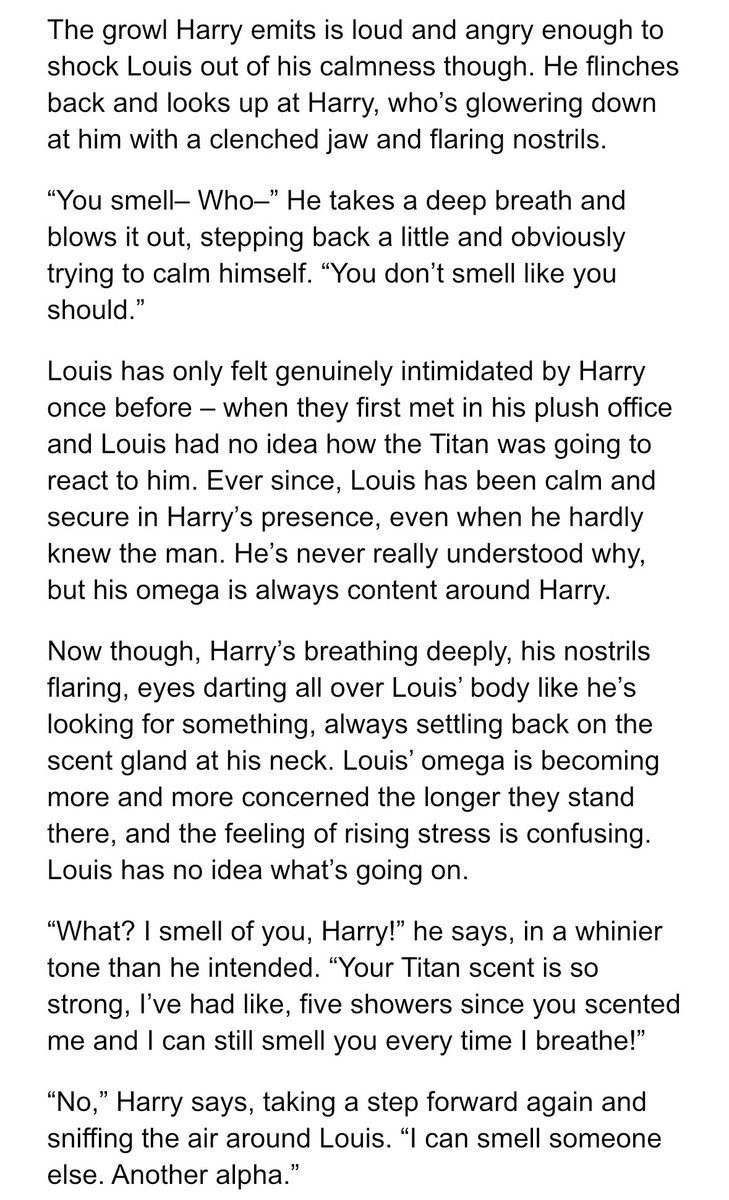 Silver 🍉🏳️⚧️ (@silverstuff50) on Twitter photo As promised, a little snippet of The Titan Protocol, the fic I’m working away on for the <a href="/BLFicFest/">BL Fic Fest 2025</a>!
Out some time in the Autumn.
Super-alpha H, research scientist L. Intrigue, tension, second gender misogyny, and some passion, obviously. 😏 As promised, a little snippet of The Titan Protocol, the fic I’m working away on for the <a href="/BLFicFest/">BL Fic Fest 2025</a>!
Out some time in the Autumn.
Super-alpha H, research scientist L. Intrigue, tension, second gender misogyny, and some passion, obviously. 😏
