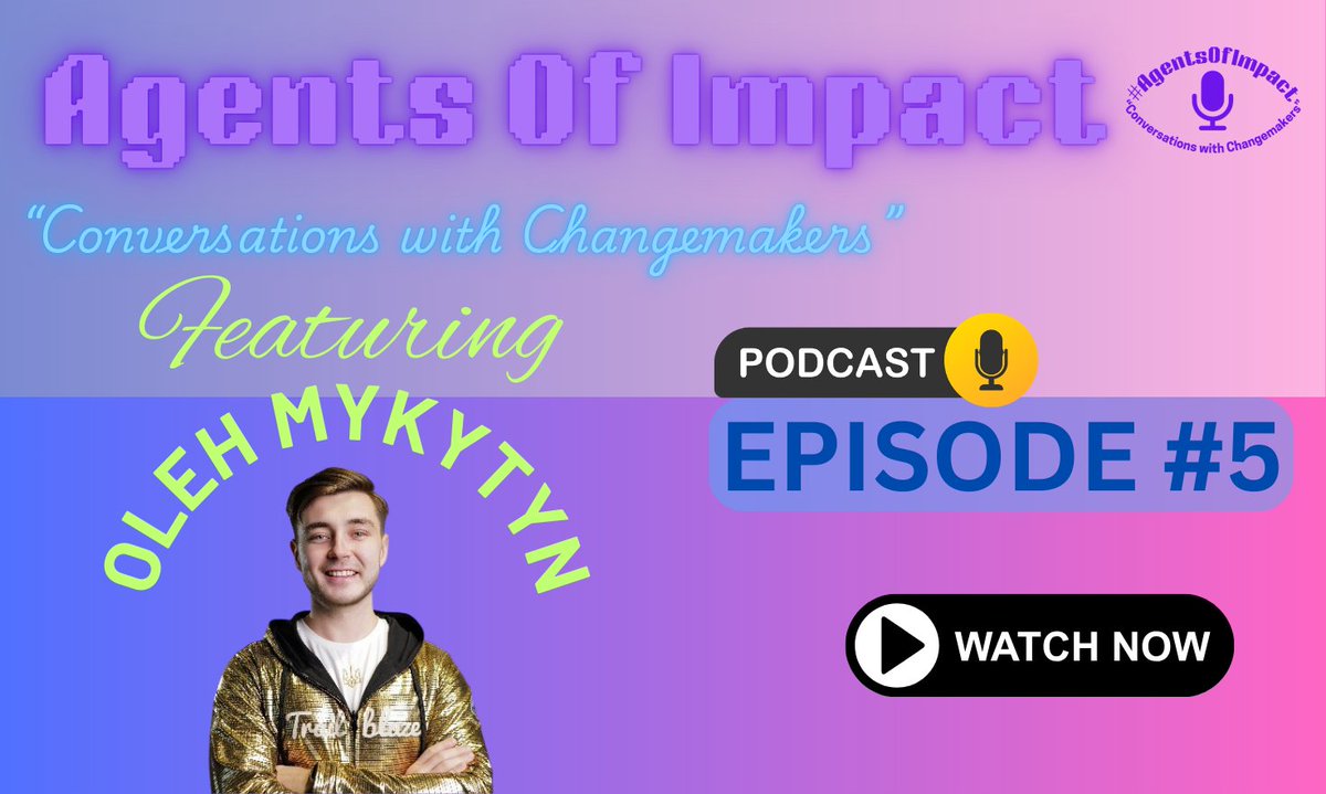 Akash_SFDC's tweet image. 🛎️🛎️NEW EPISODE ALERT🛎️🛎️
#TrailblazerCommunity #Salesforce
#AgentsOfImpact – Episode 5 is Live!
I had a powerful conversation with @Oleh_Mykytyn where we unpacked:
• His inspiring journey
• Real-world success with #Agentforce
• How AI &amp;amp; upskilling are shaping modern teams

📝…
