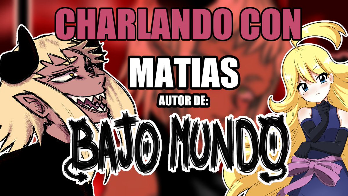 Bandita, el dia de mañana 8PM HORA MEXICO, tendremos directo con el autor de BAJO MUNDO, un manga que ya ha sido recomendado en el canal, para que puedan pasarse un rato