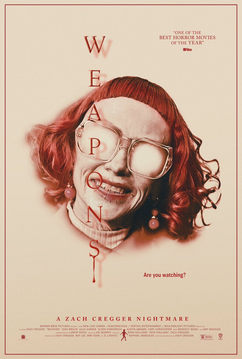 New WEAPONS tribute poster, Aunt Gladys version. Made by me 😌

Help me make this one get to Amy Madigan 🥺