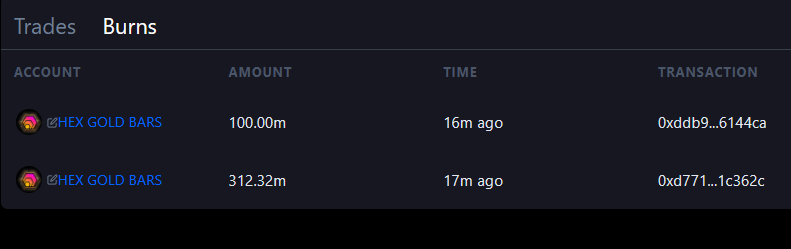412M Supply burned already!

pump.tires/token/0x82aEfe…

$HEXGB