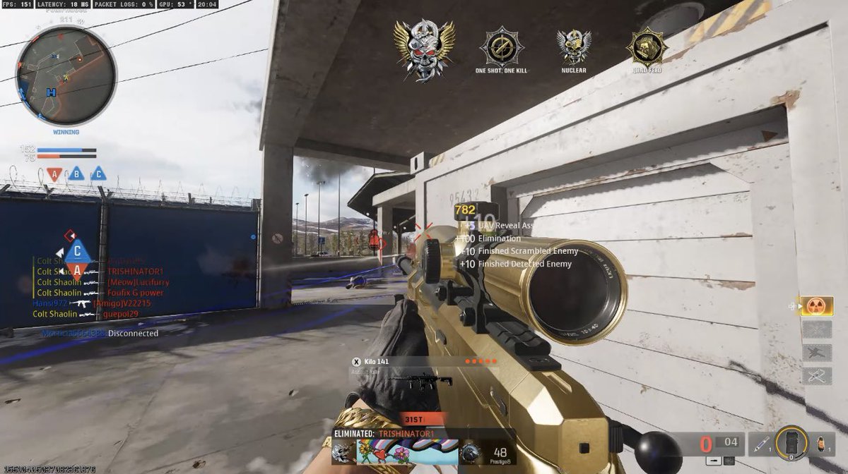 Split 5 on for the nuke😮‍💨
