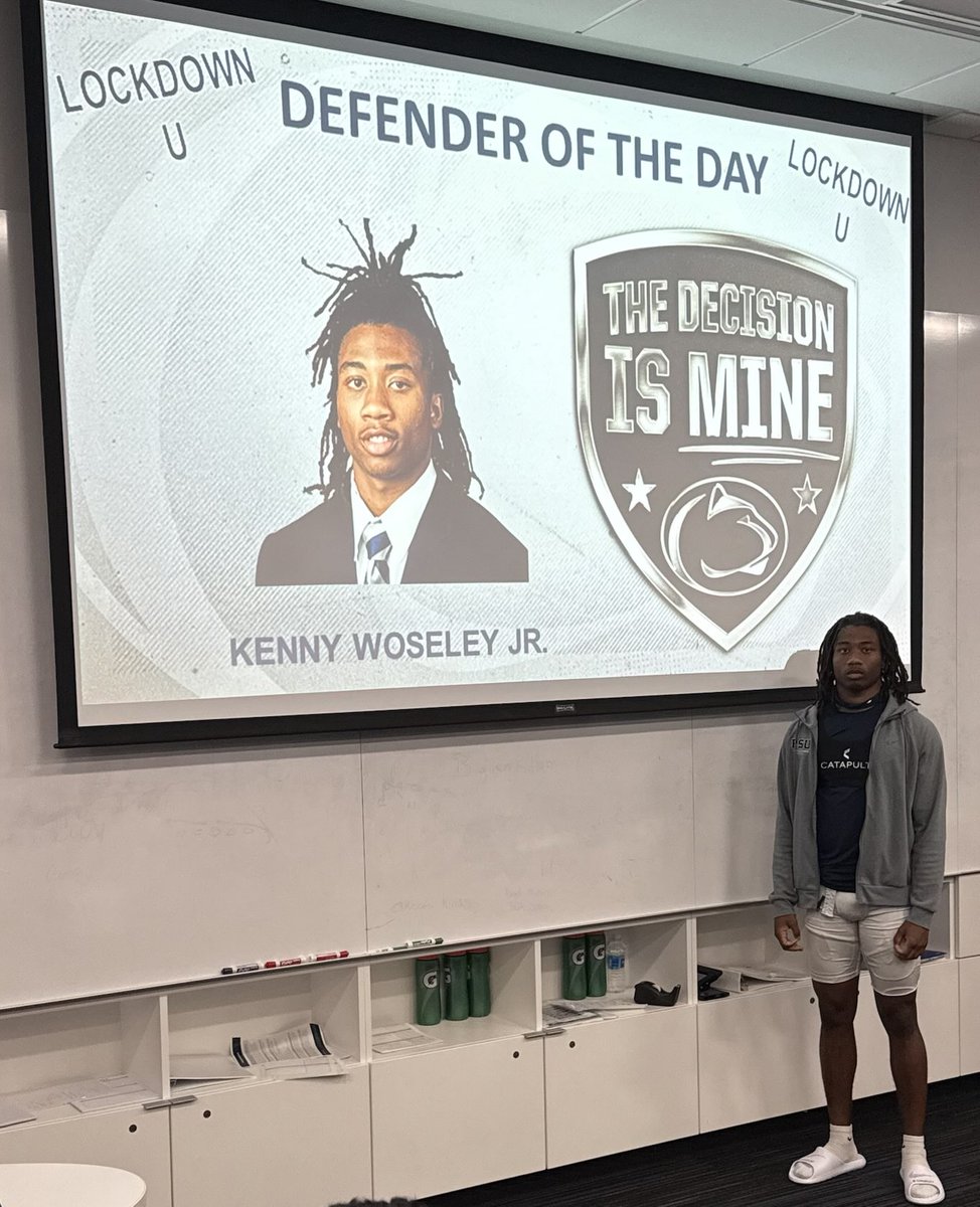 Jim Knowles (@coachjimknowles) on Twitter photo PreSeason 11
“Winners focus on winning. Losers focus on winners.”
<a href="/kwoseley35/">kenny woseley II</a> #LockdownU #StrengthAndHonor PreSeason 11
“Winners focus on winning. Losers focus on winners.”
<a href="/kwoseley35/">kenny woseley II</a> #LockdownU #StrengthAndHonor