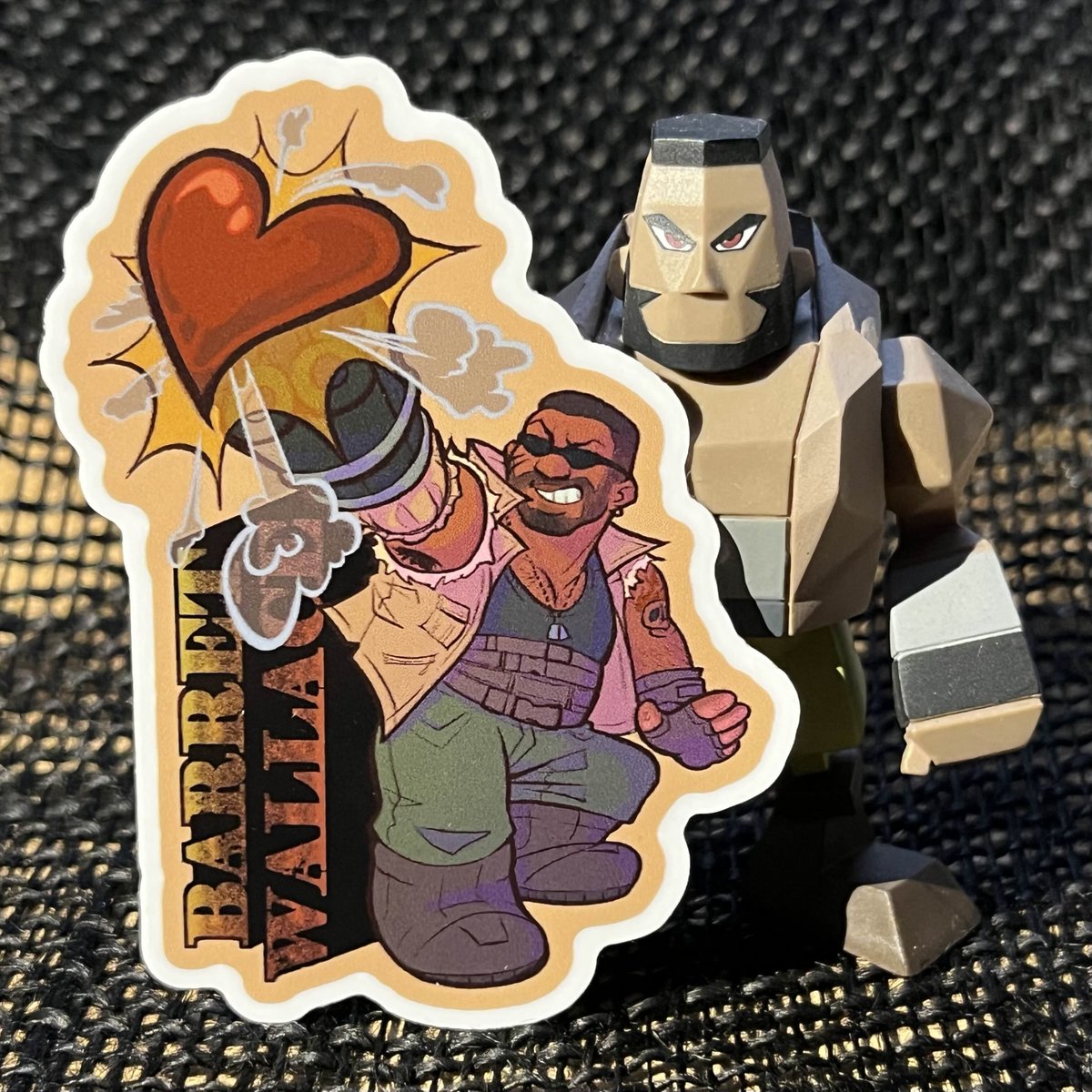 jopapel☠️ (@jopapel12) on Twitter photo I wanted to share that I had the honor of sharing my art as stickers for <a href="/JohnEricBentley/">John Bentley</a> 's table signings!
I hope you get the chance to grab one along with the chance to meet this gem of a man! ❤️
#FFVII #FF7R #barretwallace I wanted to share that I had the honor of sharing my art as stickers for <a href="/JohnEricBentley/">John Bentley</a> 's table signings!
I hope you get the chance to grab one along with the chance to meet this gem of a man! ❤️
#FFVII #FF7R #barretwallace