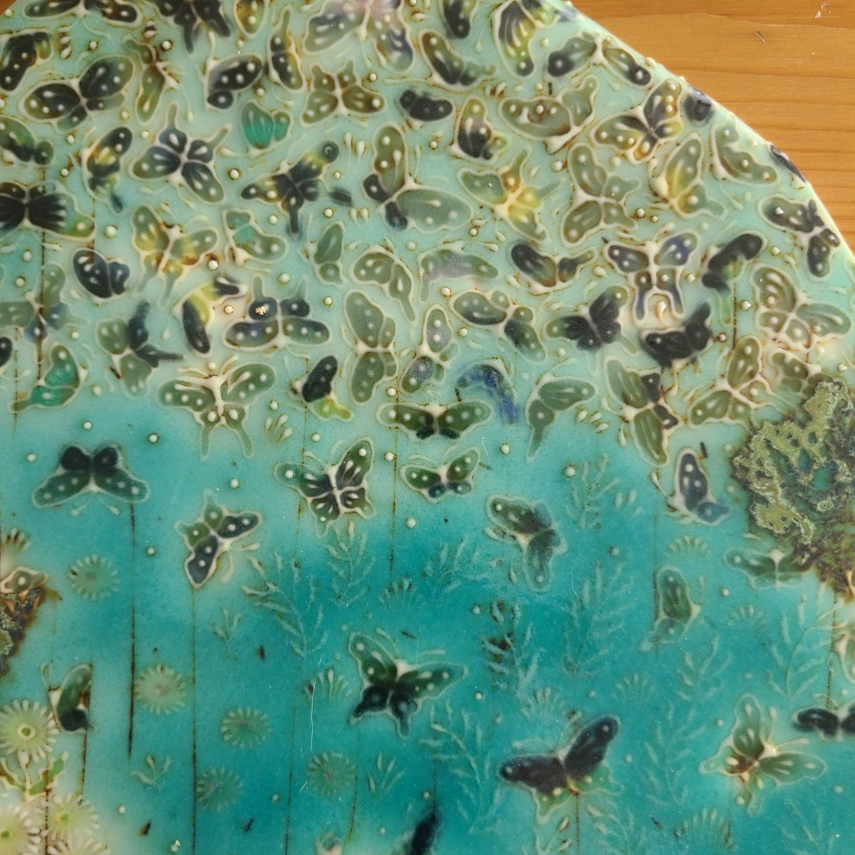 山本貴美子さん作品　お皿2個 山本 貴美子/kimiko yamamoto