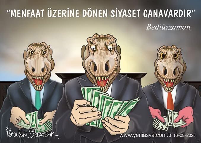 Çizgi / 
İbrahim Özdabak 

Menfaat siyaseti..
#TürkiyedeSiyaset