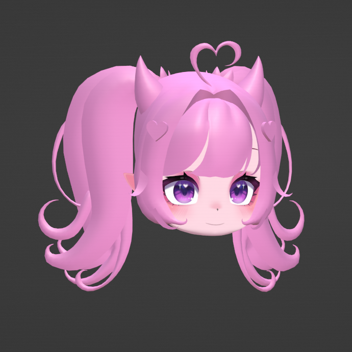 Face☺️

#blender #Vtuber #3Dmodel #b3d #anime