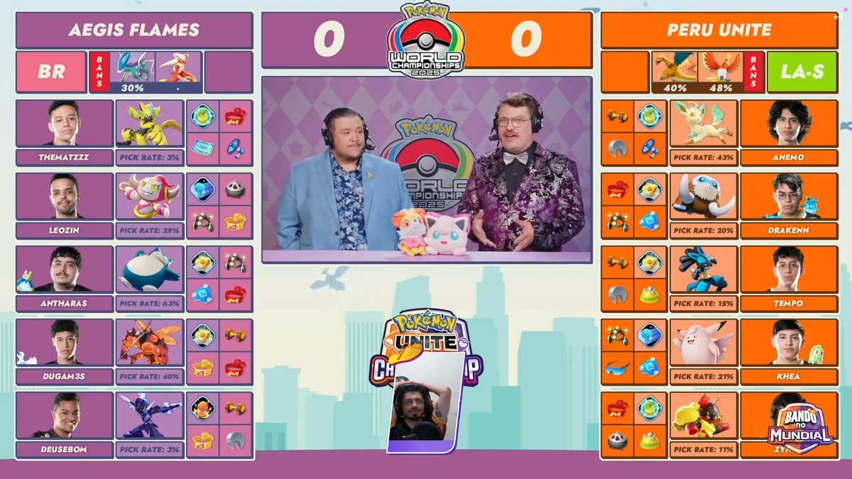 Segunda rodada da <a href="/aegisflames/">Aegis Flames</a> de hoje começou!

VEM TORCER COM A GENTE! 🇧🇷