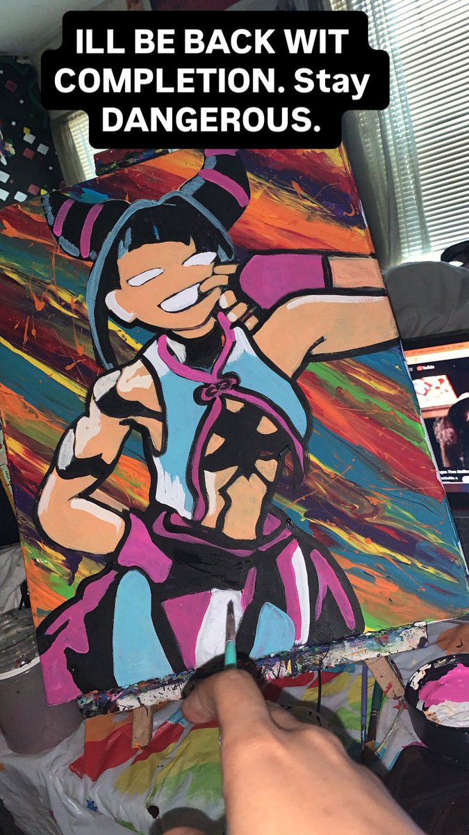 92sturdy's tweet photo. ILL BE BACK WIT COMPLETION. Stay DANGEROUS. #tea #clockit #artist #almostfinished #flourishing https://t.co/j8BWQsLf1Z