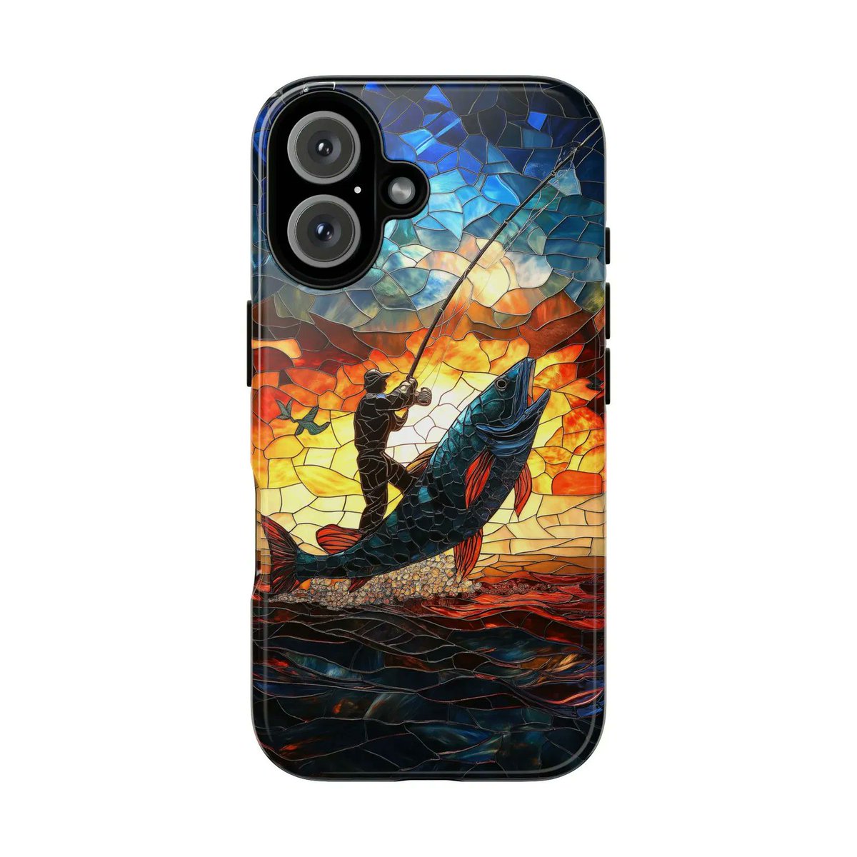 GoldenValueSG's tweet image. 🎣📱 Check out this stunning Stained Glass Fishing Phone Case! It&apos;s an ideal birthday gift for the fishing lover in your life. 🐟 Order yours here 👉 go.goldenvaluesg.com/h8i2 ✨
#FishingGift #UniqueDesign #fishinglover #stainedglassart #giftideas #creativecases #techstyle