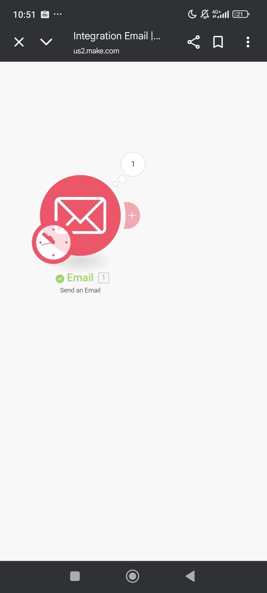 I use my phone most of the time to make small edits or run quick automation in make.com and airtable when my laptop is far. Did a quick fix for a client with my phone this night but this is a screenshot of a demo using my own details so I could show y'all.