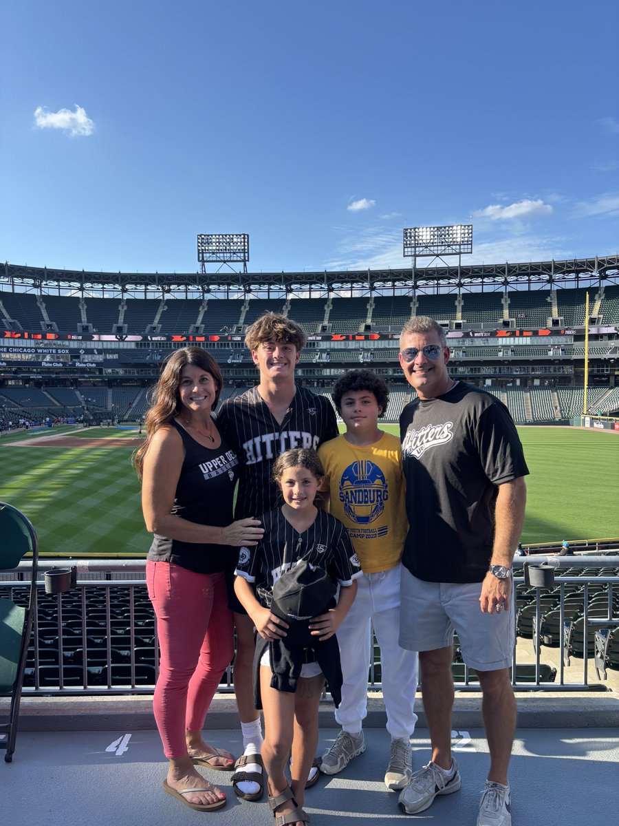 A huge thank you to the Chicago White Sox for honoring our guys on the field for our National Championship before Monday night's game vs. the Tigers.  It was an incredible experience and an unforgettable memory!
