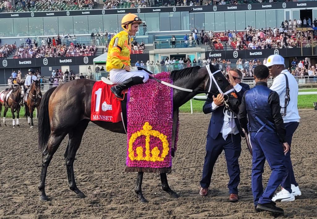 Mansetti winner of the King's Plate at Woodbine Racetrack  on King's Plate Saturday.