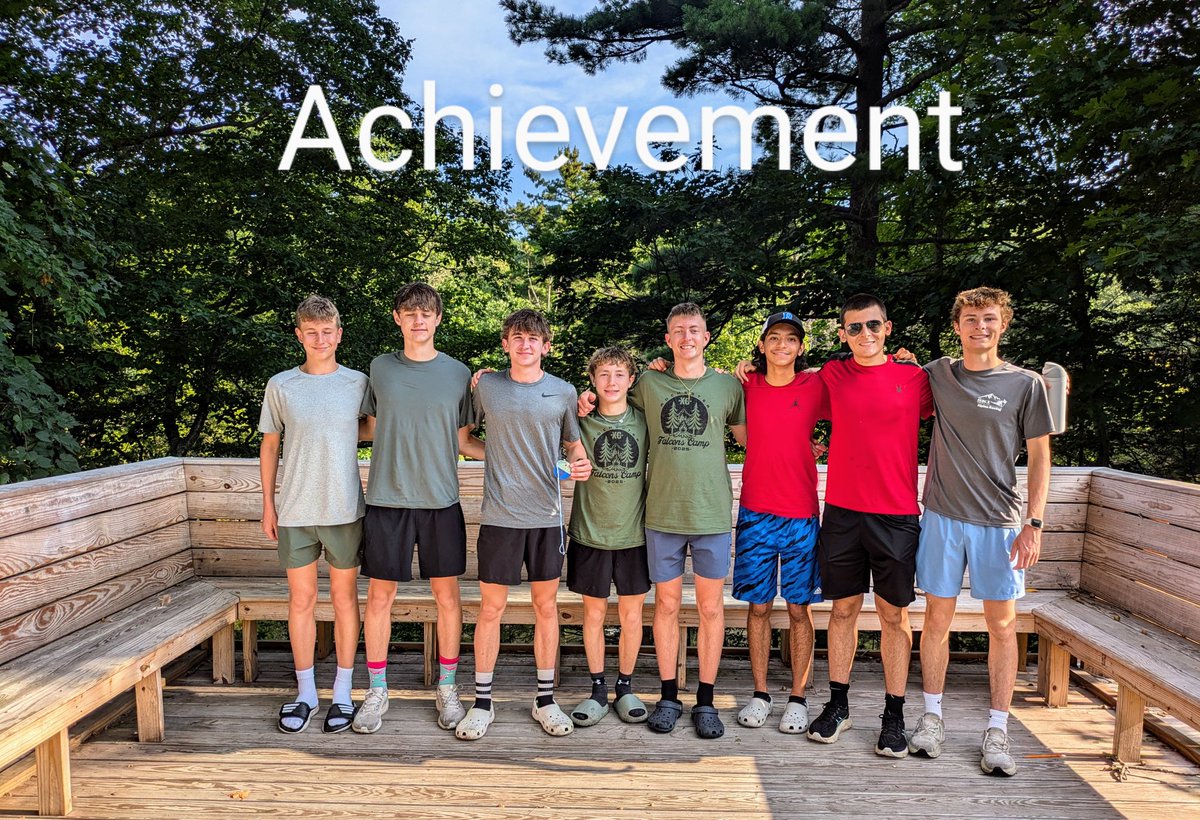 Cross Country Camp '25 was a great success. We worked on implementing RHS Character, Tradition and Achievement by passing along an award to each athlete who displayed these actions. Great way to honor our Falcon family. Nice work, athletes. <a href="/RHSFalcons/">Rochester High School</a> <a href="/ROCH_Athletics/">Rochester Falcons Athletic Department</a>