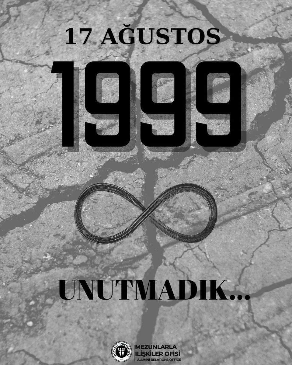 #17Ağustos 1999’da meydana gelen #Gölcük Depremi’nde hayatını kaybeden vatandaşlarımızı rahmetle anıyor, yakınlarına başsağlığı diliyoruz. 
 
Ülke olarak hafızalarımıza kazınan bu büyük acıyı unutmadık. Kaybettiklerimizi saygı ve minnetle anıyoruz

#deprem #17ağustos1999 #Kocaeli