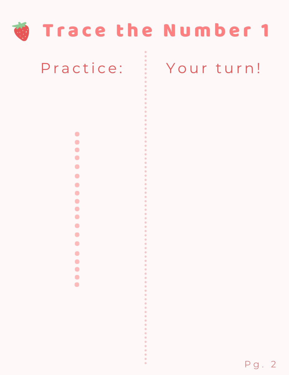 BerryVibesShop's tweet image. Hi everyone! I just designed these back-to-school number tracing worksheets for toddlers (printable PDF). I made them for my niece and they turned out so cute I put them on Etsy!

If anyone wants to peek, here’s the link. I’d love your feedback!

berryvibesstudio.etsy.com