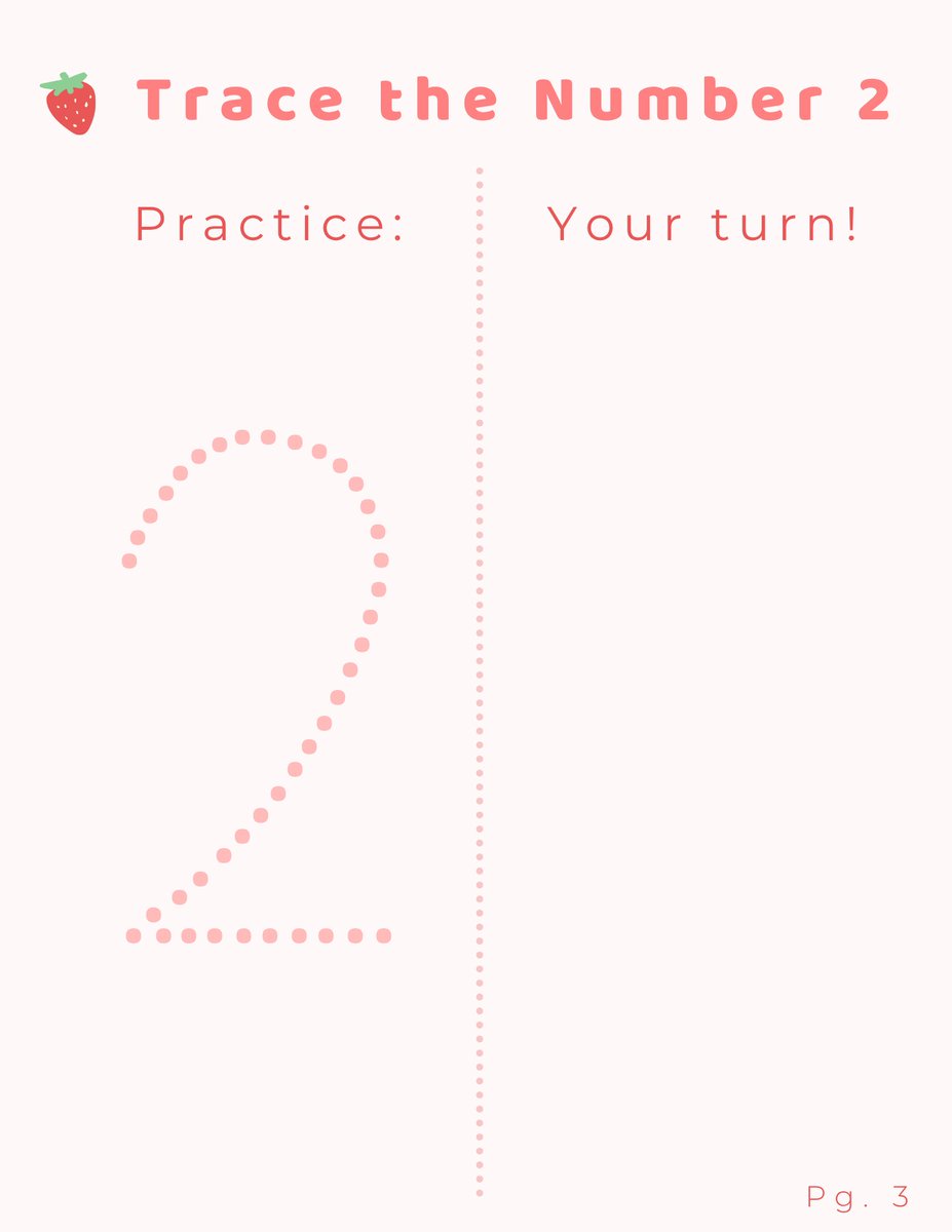 BerryVibesShop's tweet image. Hi everyone! I just designed these back-to-school number tracing worksheets for toddlers (printable PDF). I made them for my niece and they turned out so cute I put them on Etsy!

If anyone wants to peek, here’s the link. I’d love your feedback!

berryvibesstudio.etsy.com