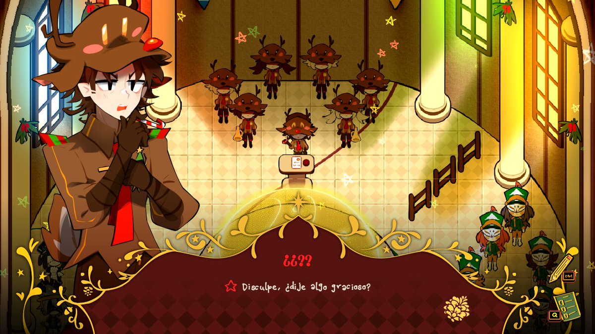 Noreemii's tweet image. ❖ More updates sjsj! ✨🎄✨
#rpgmaker #rpgmakermz #screenshotsaturday #gamedev