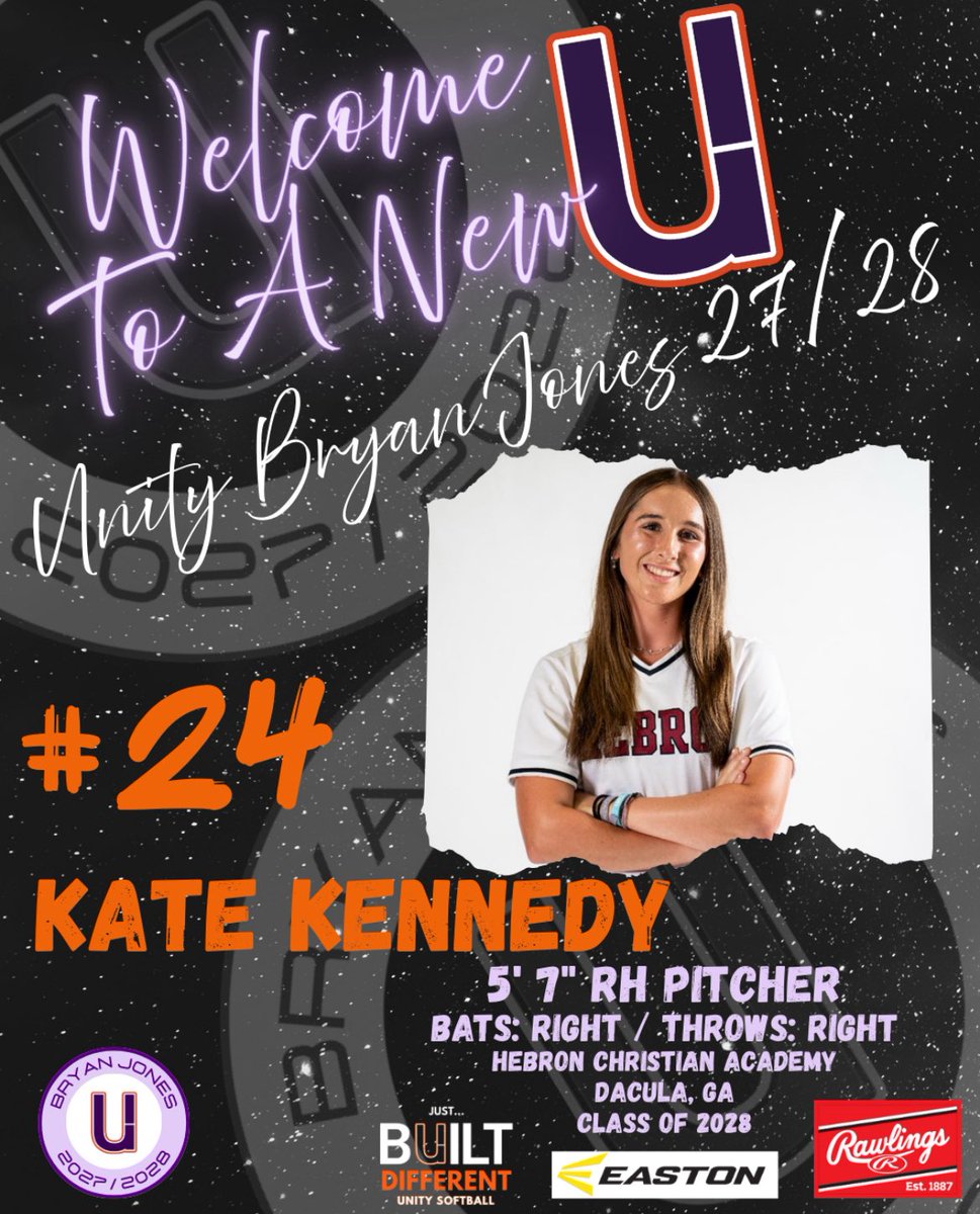 UNITY Lott 16u (@unity_lott_16u) on Twitter photo Welcome RHP <a href="/Kate_Kennedy24/">Kate Kennedy</a> to the “U” 2028 with electric stuff in the Circle, From Dacula, Georgia <a href="/Softball_Hebron/">Hebron Softball</a> going to be a fun Fall watching you compete.. #battery
<a href="/DfwSho/">DFW Sho'Case</a> <a href="/sbsportsnetwork/">SB Sports Network</a> <a href="/LineDsoftball/">Line Drive Media</a> <a href="/ExtraInningSB/">EXTRA INNING SOFTBALL</a> <a href="/CoastRecruitsSB/">Coast Recruits 🥎</a> <a href="/CoastRecruits/">Coast 2 Coast Recruits</a> <a href="/NCAASoftball/">NCAA Softball</a> Welcome RHP <a href="/Kate_Kennedy24/">Kate Kennedy</a> to the “U” 2028 with electric stuff in the Circle, From Dacula, Georgia <a href="/Softball_Hebron/">Hebron Softball</a> going to be a fun Fall watching you compete.. #battery
<a href="/DfwSho/">DFW Sho'Case</a> <a href="/sbsportsnetwork/">SB Sports Network</a> <a href="/LineDsoftball/">Line Drive Media</a> <a href="/ExtraInningSB/">EXTRA INNING SOFTBALL</a> <a href="/CoastRecruitsSB/">Coast Recruits 🥎</a> <a href="/CoastRecruits/">Coast 2 Coast Recruits</a> <a href="/NCAASoftball/">NCAA Softball</a>