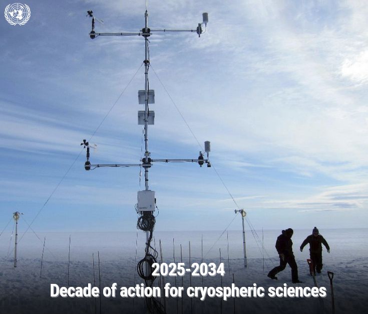 Improved monitoring of the state of the cryosphere is critical to understanding Earth’s weather, climate, and water cycles.

Learn more about the cryosphere, its changes, and its impacts: buff.ly/3X757ln 
#DecadeOfAction