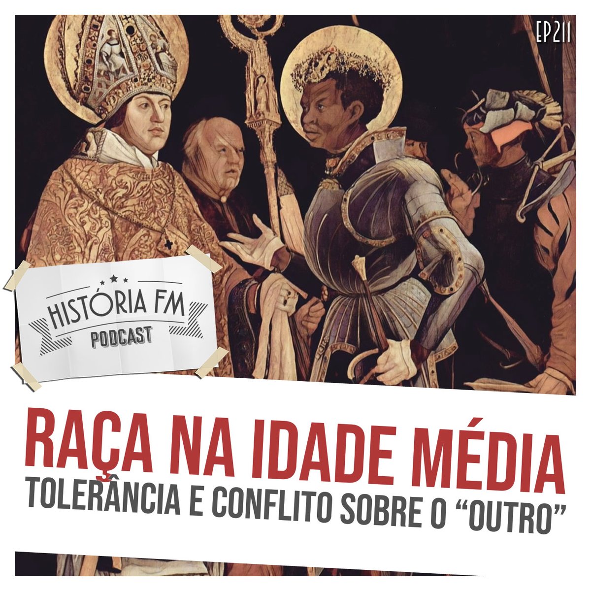 Até esqueci de avisar aqui, mas o próximo episódio do Historia FM será um debate aprofundado sobre o conceito de raça aplicado à Idade Média. Já tá disponível em apoia.se/obrigahistoria pra quem apoia com R$5 ou mais, mas semana que vem sai para todos
