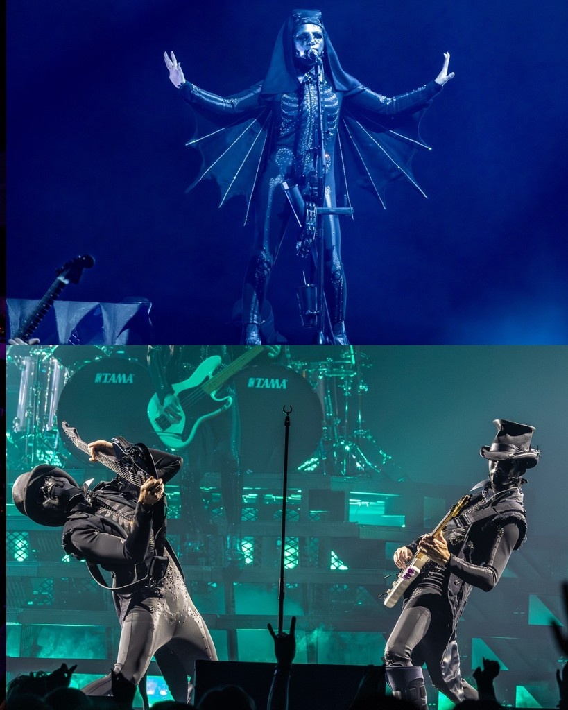 Dickies Arena (@dickiesarena) on Twitter photo What a perfectly wicked night it was! 💀
Thank you, @thebandghost, for a killer sold-out show, and children of Fort Worth for rocking out with us at the Skeletour World Tour at Dickies Arena! 🎸
It’s nights like these we’ll never forget! 🖤
📸: <a href="/rapphotocompany/">RAP PHOTO COMPANY</a> What a perfectly wicked night it was! 💀
Thank you, @thebandghost, for a killer sold-out show, and children of Fort Worth for rocking out with us at the Skeletour World Tour at Dickies Arena! 🎸
It’s nights like these we’ll never forget! 🖤
📸: <a href="/rapphotocompany/">RAP PHOTO COMPANY</a>