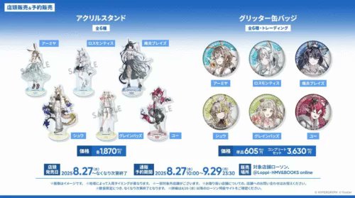 ローソン『アークナイツ』コラボキャンペーンまとめ！2025年8月27日