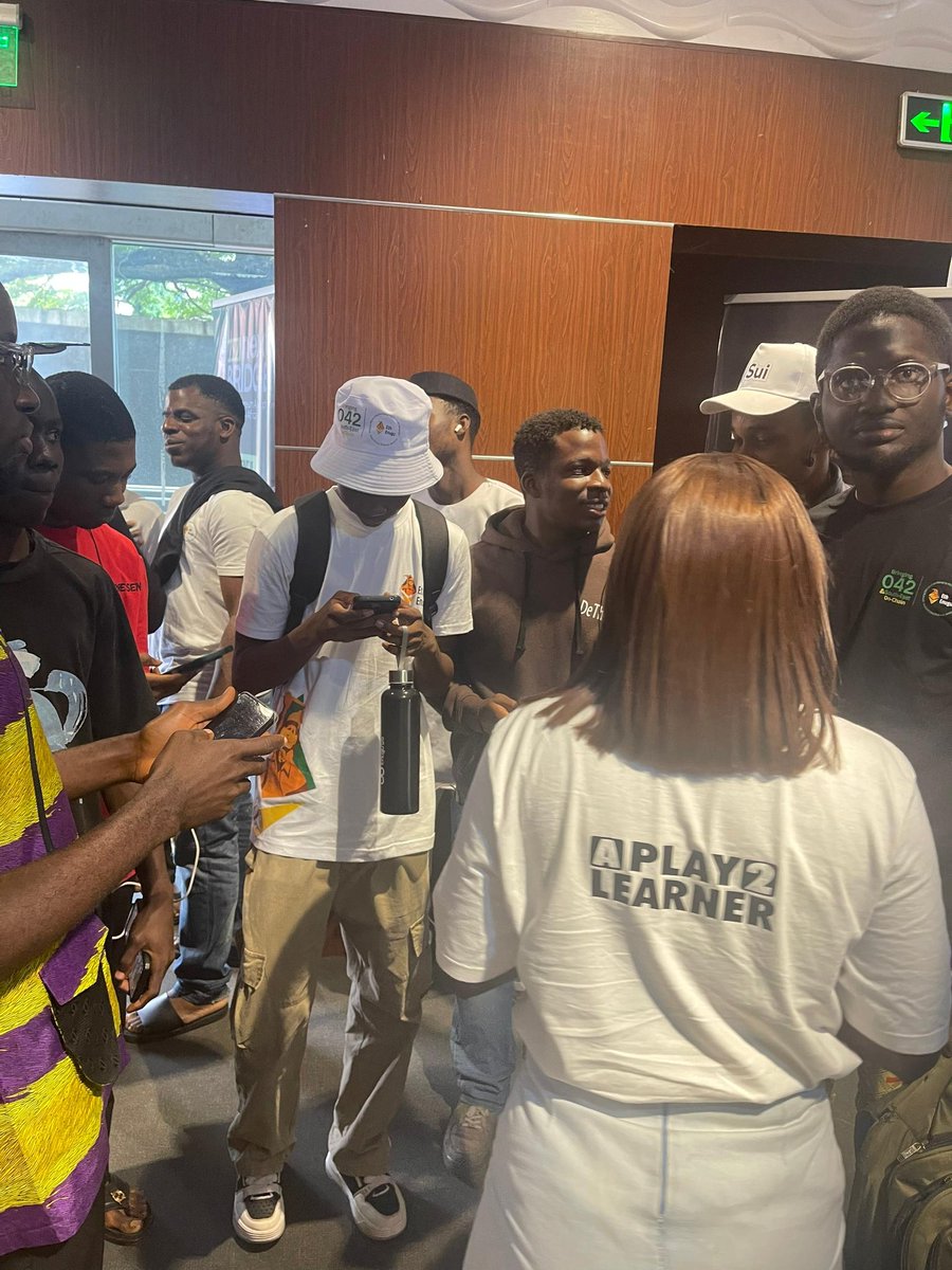 Play2Learn (@web3play2learn) on Twitter photo Bringing people on-chain through the use of crypto card games at the #EthEnugu event held today in the city of Enugu. Doing it alongside the <a href="/AvaxNG/">Team1 Nigeria ๐ณ๐ฌ</a> team too. ๐๐
See you all in Ibadan on the 1st of November for the Fourth edition of the Web2&3 Games hangout. ๐ฅณ Bringing people on-chain through the use of crypto card games at the #EthEnugu event held today in the city of Enugu. Doing it alongside the <a href="/AvaxNG/">Team1 Nigeria ๐ณ๐ฌ</a> team too. ๐๐
See you all in Ibadan on the 1st of November for the Fourth edition of the Web2&3 Games hangout. ๐ฅณ