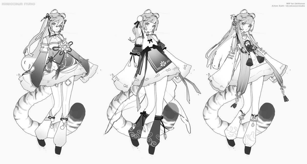 ❤️ Concept art sketches! 

🎨: Xaitt