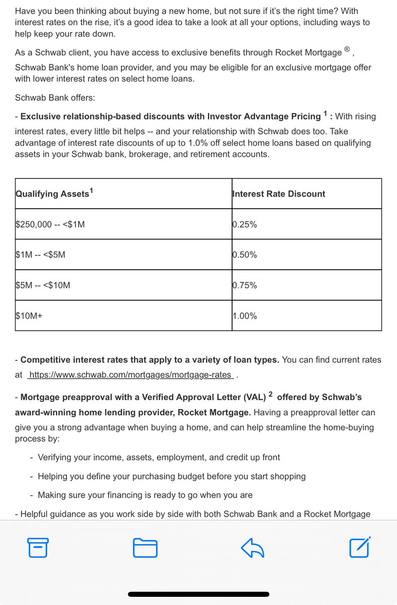 I know the home builders are offering to help buy down mortgages for customers, but today I got this from Schwab. Are 25-100bps really going to drive pple to buy homes given the relatively unaffordability? I’m not in the market to buy so genuinely curious
