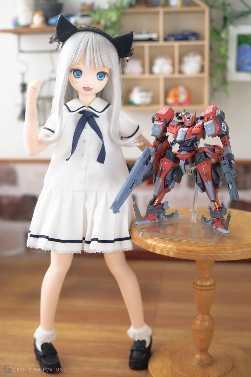 EleAliPatty0823's tweet photo. ( +･`∀･´)あとこれみて！！！ついにあたしの専用機ができたわよ！！パティちゃんマシーンよ！！！！

(υ๏ᆺ๏)そうだな…よかったな…
(*ˊᵕˋ*)（ほぼ一人で作ってたウサコフさんが死んだ目をしている……！） https://t.co/7gFo4YwNOr