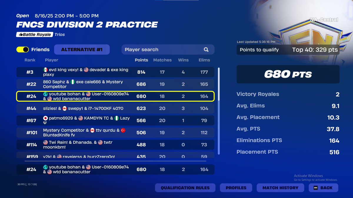 malixbl's tweet image. div 1 for the irls  @bohanfv
@wtdbananacutter