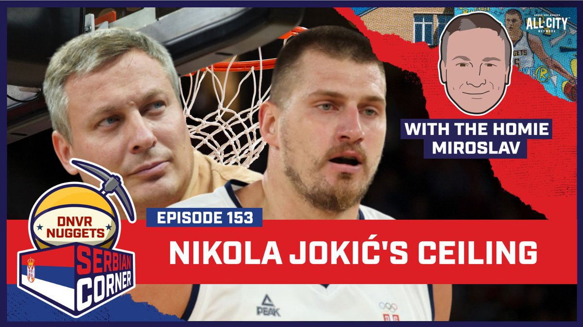 Miroslav Ćuk (@miroslavcuk) on Twitter photo A new show!
<a href="/DNVR_Nuggets/">DNVR Nuggets</a>' <a href="/SerbianCorner/">Serbian Corner</a> #153 /w <a href="/Its_Wade/">WADE 🏀</a>, <a href="/KyleSimonsen/">Kyle Simonsen</a>, and <a href="/tschwartz09/">Tyler Schwartz</a> of the <a href="/FloorSpacerPod/">The Floor Spacer</a>
✅Serbia-Germany post-game reaction
✅Joker's ceiling
🎲GameShow s3e4
📺youtube.com/watch?v=XoQiiq…
📻…denver-nuggets-podcast.simplecast.com/episodes/what-…
Ad-free show: Patreon.com/MiroslavCuk A new show!
<a href="/DNVR_Nuggets/">DNVR Nuggets</a>' <a href="/SerbianCorner/">Serbian Corner</a> #153 /w <a href="/Its_Wade/">WADE 🏀</a>, <a href="/KyleSimonsen/">Kyle Simonsen</a>, and <a href="/tschwartz09/">Tyler Schwartz</a> of the <a href="/FloorSpacerPod/">The Floor Spacer</a>
✅Serbia-Germany post-game reaction
✅Joker's ceiling
🎲GameShow s3e4
📺youtube.com/watch?v=XoQiiq…
📻…denver-nuggets-podcast.simplecast.com/episodes/what-…
Ad-free show: Patreon.com/MiroslavCuk