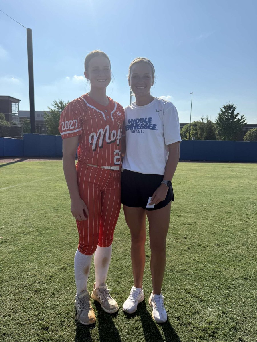 Had a great day at <a href="/MT_Softball/">Middle Tennessee Softball</a> with <a href="/GretchenMead27/">Coach Gretchen</a> and <a href="/Bbrentz7/">Bryce Brentz</a>!!
Thankful for the opportunity to work with them and be on campus!! <a href="/MojoPardue/">Mojo Pardue</a> <a href="/TnMojoFastpitch/">Tennessee Mojo fastpitch</a> <a href="/los_stuff/">Carlos Arias</a> <a href="/LineDsoftball/">Line Drive Media</a> <a href="/FRAathletics/">FRA Athletics</a>