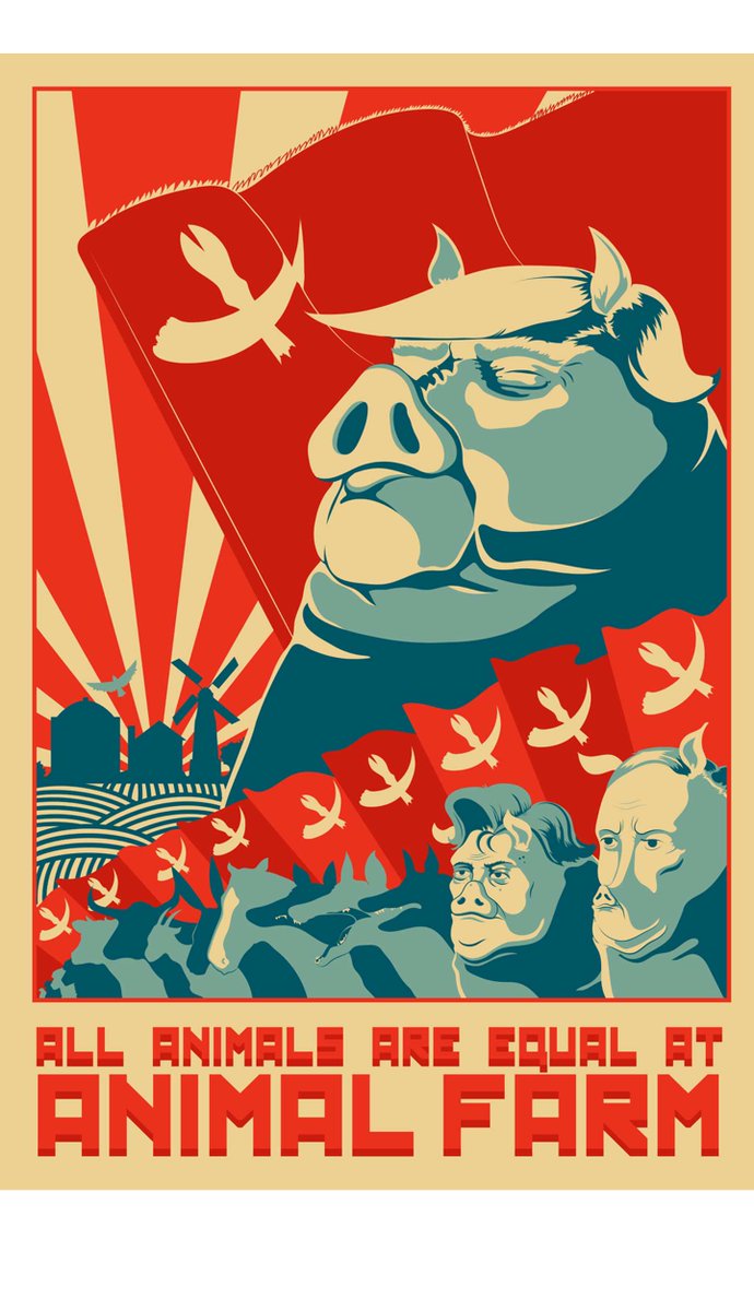 On August 17th, 1945, George Orwell's satire of Stalin's brand of communism in the Soviet Union, Animal Farm, was first published. Which, naturally, triggered the hell out of the Soviets, who banned it until nearly the end of the Cold War.