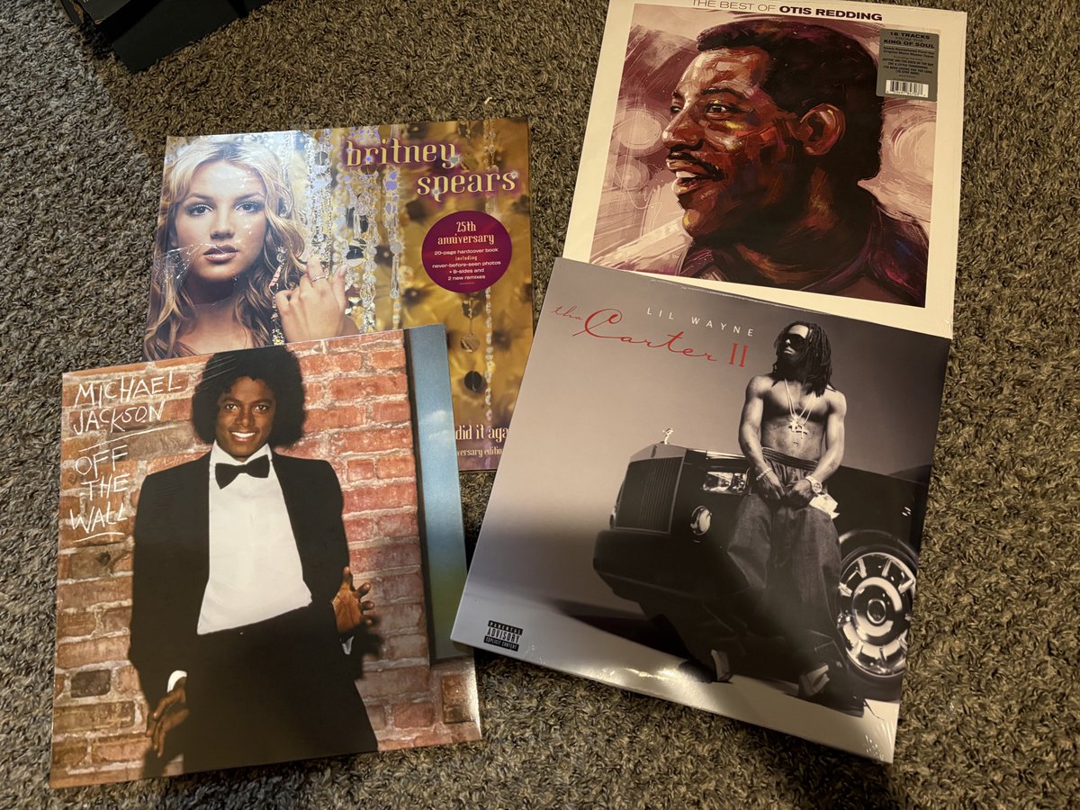 tvwriteher's tweet image. newest pickups #vinyls