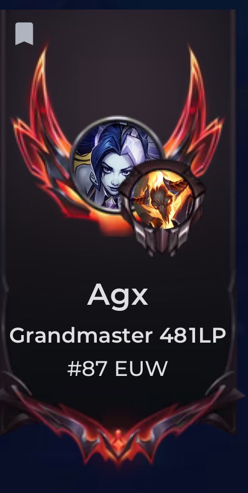 A 1 game de challenger 😳